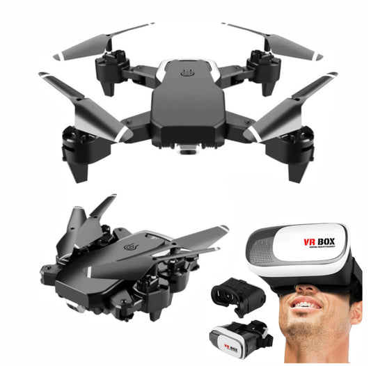 Drone Plegable Wifi S60 Cámara Comando Por Voz + Gafas VR BOX